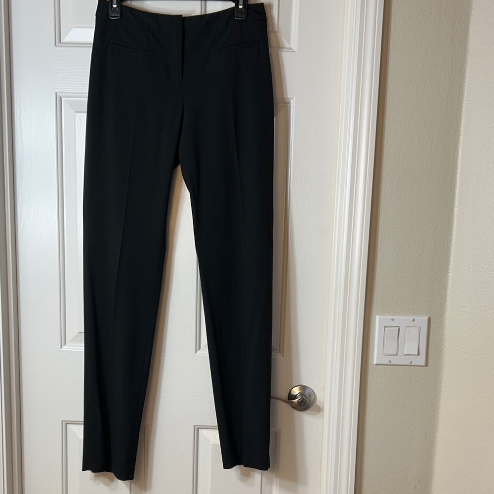 DKNY Women's Black Straight Leg Pant Sz 4